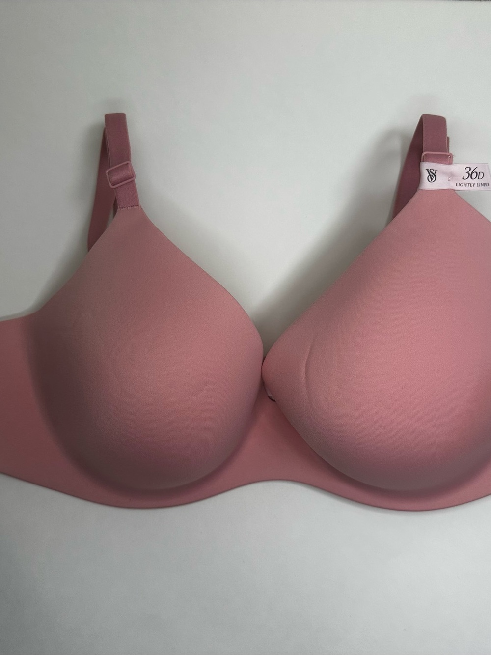 Lightly Lined Pink BBV Demi Bra - Size 36D
